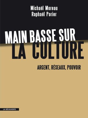 cover image of Main basse sur la culture
